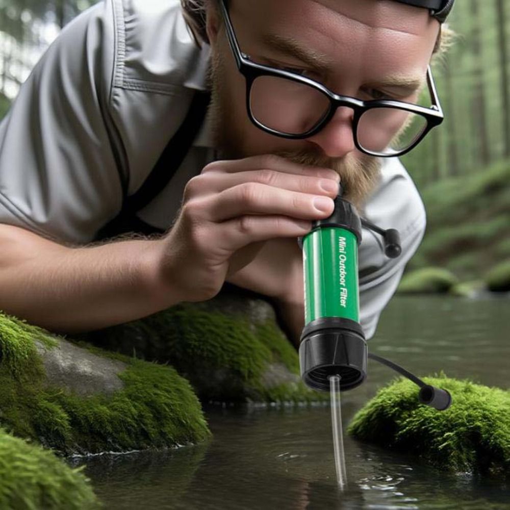 Water Purification Straw - ミニミニ浄水ストロー、直接飲用可能な浄水器、TUPポータブル飲料水フィルターストロー