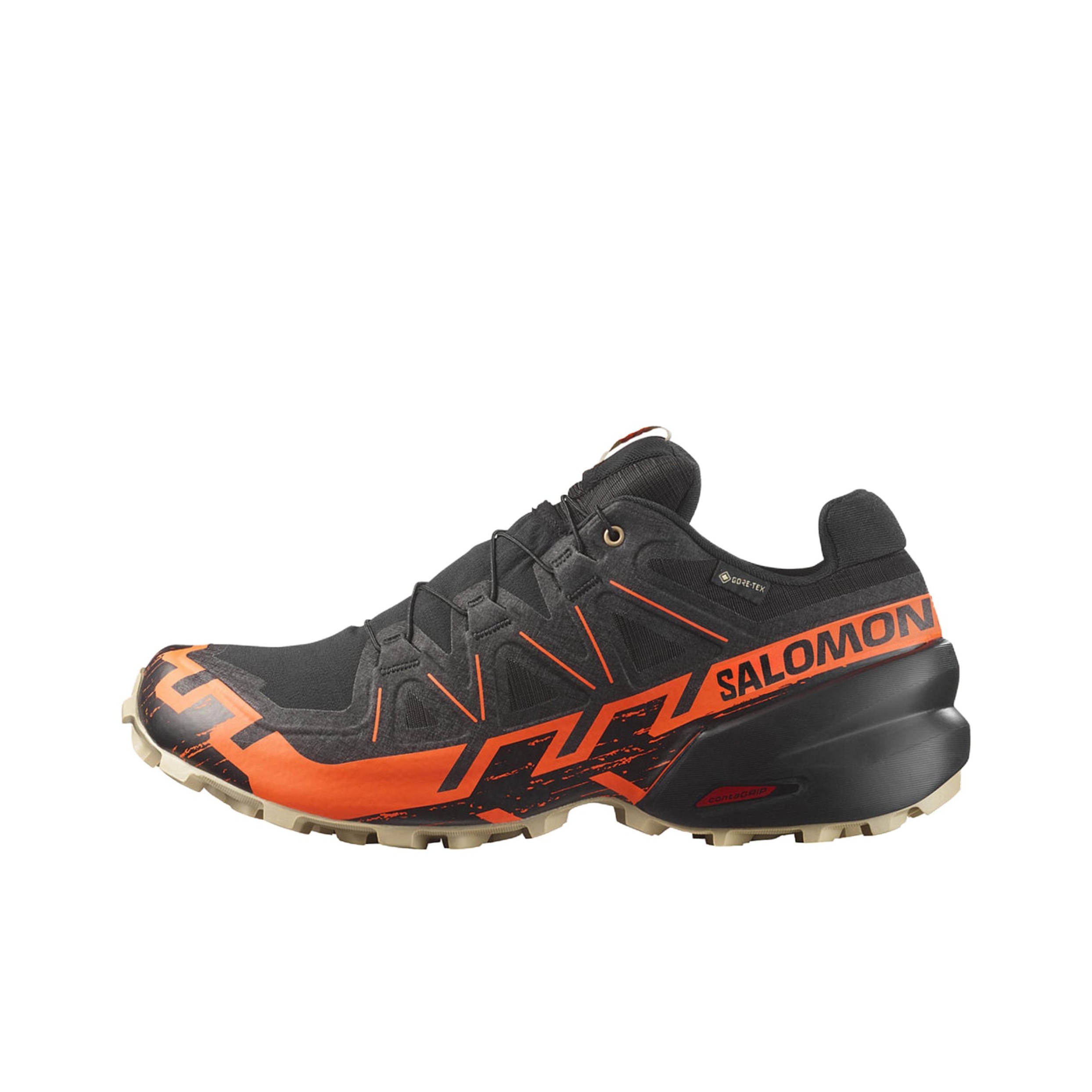 Salomon Shoes Speedcross 6 - サロモン スピードクロス 6 トレイルランニングシューズ ユニセックス ブラックオレンジ