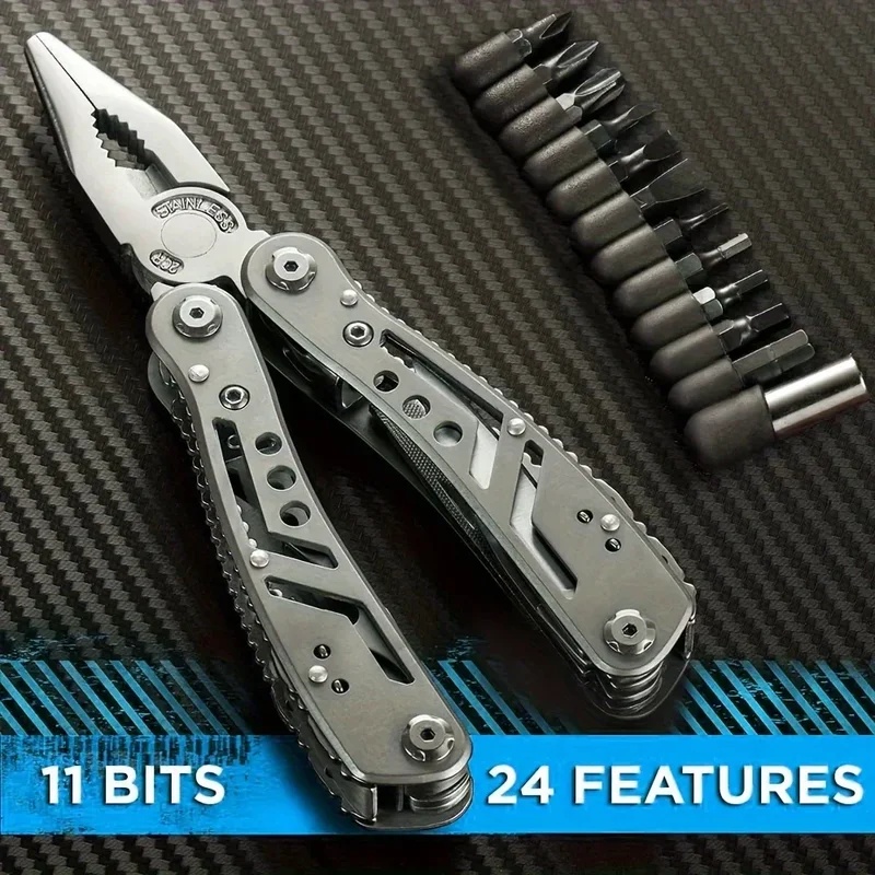 24in1マルチツール オールインワン多機能ギア ナイフ・プ - Multi Tool Plier のレビューと価格