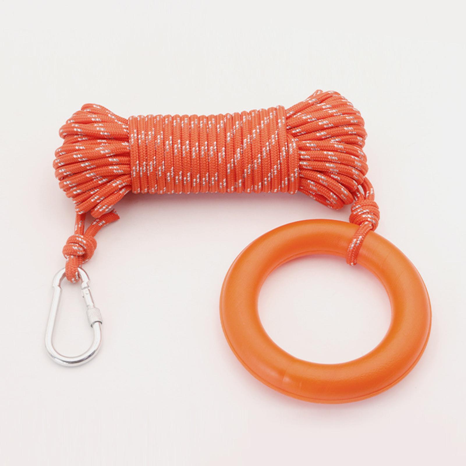 ボート用投げロープバッグ、反射性フローティング水上救助ライン - Rescue Rope Throw のレビューと価格