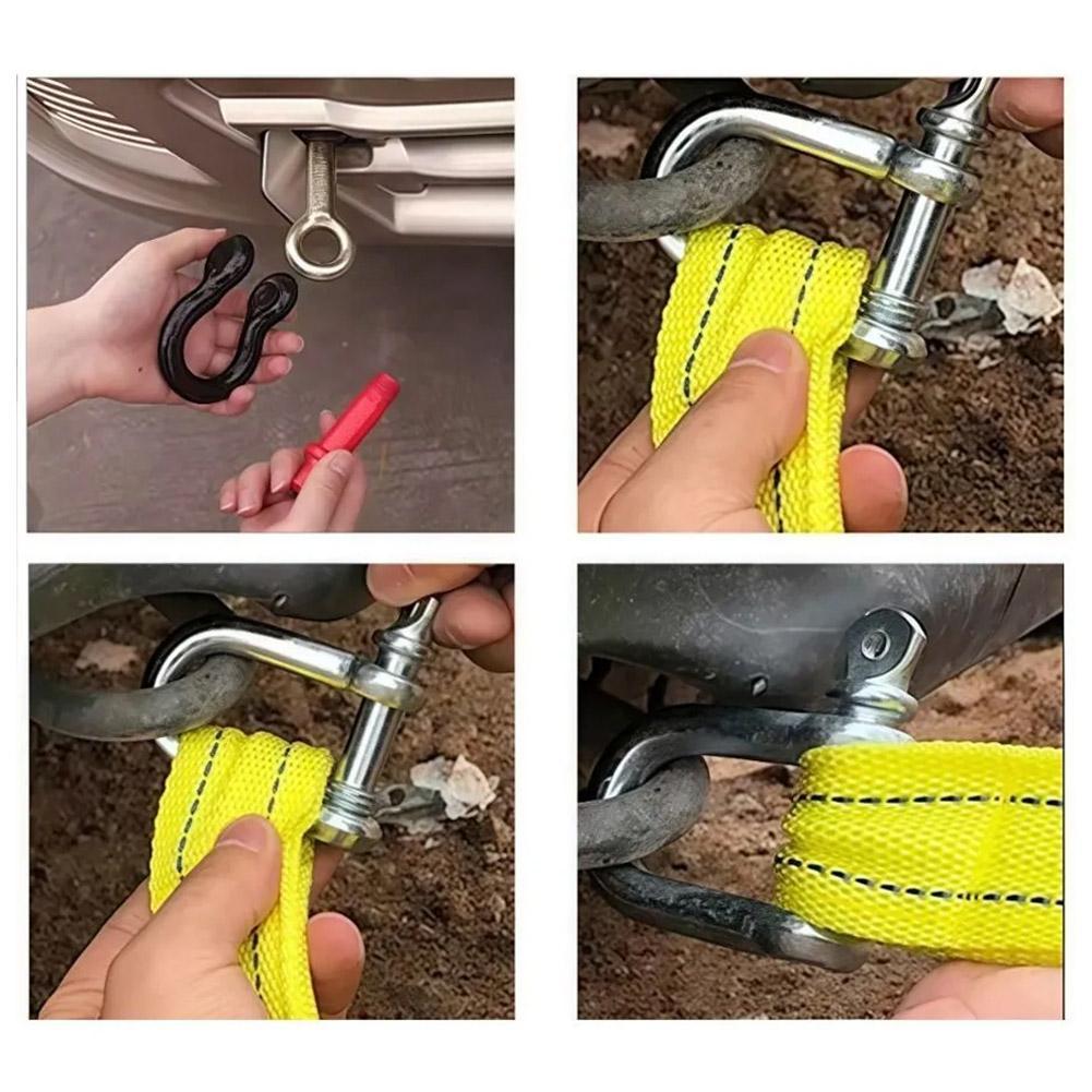 3M製ヘビーデューティー車両牽引ストラップ、2つのスチール製 - Rescue Rope Throw のレビューと価格